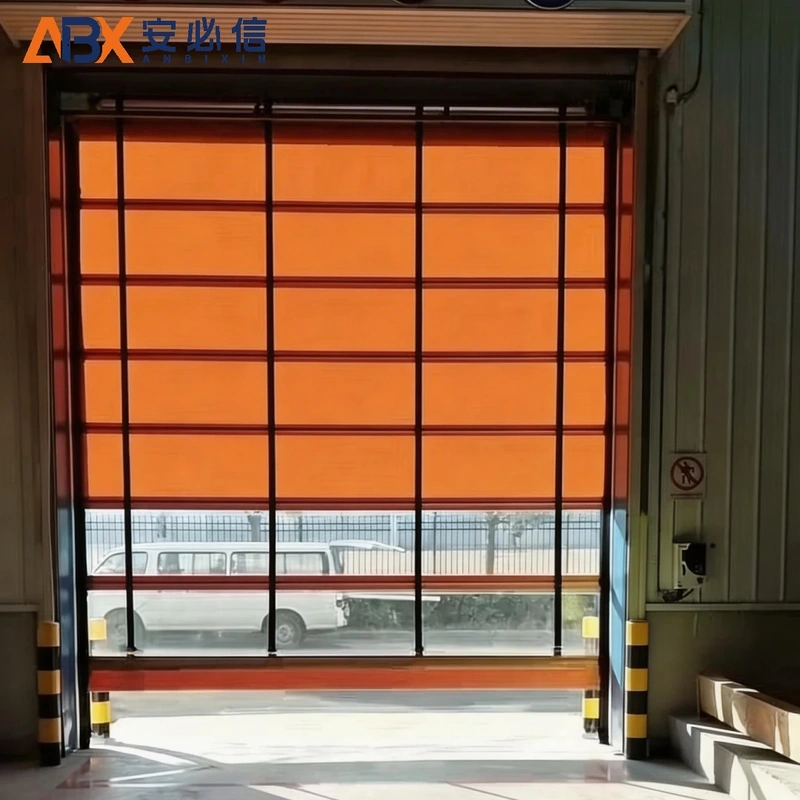 石家庄市软帘堆积门